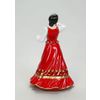 Vernissage of History / Figurine of a Cossack woman in dance (hand-painted)