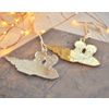 Ленивые Бобры / Lazy Beavers / Christmas tree toy mirrored "Belka and Strelka"