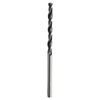 Metal drill, 5.0 mm, fast-cutting steel, 10 pieces, cylindrical shank, SIBBTECH