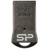 SILICON POWER / Chiavetta USB 64 GB, Touch T01, USB 2.0, custodia in metallo, nera