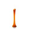 Гусевской Хрустальный завод / Crystal vase for flowers "Ruslan" large amber
