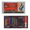 A set of art KOH-I-NOOR "Mondeluz", 32 items, metal box