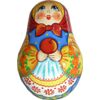 Мастерская подарков / Gift workshop / Matryoshka-tumbler, Girl with an apple