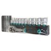 Set of end heads 3/8", 11 items, STELS, heads 7-22 mm, ratchet key, plastic furniture