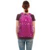 Backpack BRAUBERG youth, "Hearts", nylon, red, 31х12х45 cm