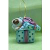 Ярославская майолика / Jouet de Noël "Cadeau avec un chiot"