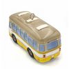 Фарфоровая мануфактура / Christmas tree toy "Bus LIAZ" with a yellow stripe