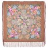 Павловопосадский платок  / "Airy Mood" shawl with silk fringe