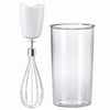 BRAUN / Hand blender MQ525 OMELETTE, 600 W, 2 speeds, chopper, whisk, glass, steel, gray