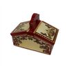 Беломорские узоры / The box is wooden "Severodvinsk painting" with two covers