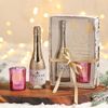 Royal Garden / Set: perfume 100 ml and candle "Sparkling mood in the new year"