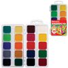 Watercolor BRAUBERG ACADEMY 20 colors, honey, square cuvettes, plastic pencil case