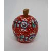 Беломорские узоры / The box is wooden "Apple" Shenkurskiy red-painted 6.5 cm