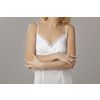 Снежинка / Snowflake / Women's night shirt "Sweet fantasies" embroidery and lace