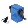 Sharpener mechanical BRAUBERG "RoboBlue", metal mechanism, black/blue