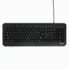 GEMBIRD / teclado com fio com teclas iluminadas KB-230L, USB, 104 teclas, retroiluminado, preto