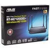 ASUS / Router RT-AC1200, USB2.0, 5x100 Mbps, Wi-Fi 2.4 + 5 GHz 802.11ac, 300 + 867 Mb