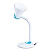 SONNEN / Table lamp OU-607, on a stand, E27 base, white / blue