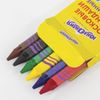 ЮНЛАНДИЯ / Wax pencils triangular "UNLANDIC AND WISE FOX", 6 COLOR SET
