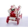 Brinquedo para árvore de Natal "Carro coberto" 3020 Papai Noel com Coração Vermelho