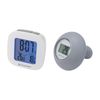 The thermometer for bathroom BRESSER MyTemp WTM, digital, touch sensor water alarm, white