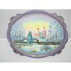 Сувениры из Н.Тагила / Souvenirs from N. Tagil / Tray "Subject painting. Monastic winter", 30x25 cm