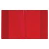 Covers SET of 10 PCs, to notebooks, diaries, INLANDIA, COLORED PVC, FROSTED, 100 µm, 208x346 mm