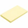 POST-IT / Self-adhesive block (sticker) ORIGINAL 76x127 mm, 100 sheets, yellow