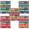 Альт / Notebook A5, 48 sh., Staple, cage, glossy varnish, "STRIPES" / 10 pcs.