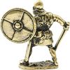 Figurine cast "Knight Combatant" brass (gift box)