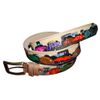 Colourful ladies belts handmade