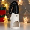 Сималенд / Souvenir "Santa Claus, white caftan, black cap, gold star"