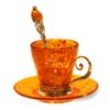 Amber Palace / coffee cup "Antique", bronze