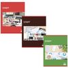 STAFF / Notebook A4, 96 sheets., Basic bracket, cage, offset No. 2 ECONOMY, cardboard cover, "OFFICE CLASSICS" / 10 pcs.