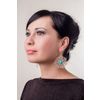 Lace earrings "Mademoiselle Josephine" beige