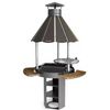 Grill "Bareback" oven under the cauldron black bronze