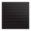 Dielectric mat, protection against electric shock, anti-slip, size 75x75 cm, thickness 6 mm