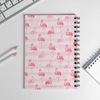 ArtFox / Set diary A5 + sleep mask "Flamingo"