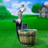 Хорошие сувениры / Figured pots "Birds on a shovel" 16x16x40 cm