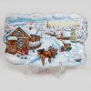 Ярославская майолика / Wall panel "Country life. Winter"