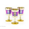 Glass on the leg of zirconium "LILY"