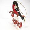 Toy Christmas tree "Snegir on a branch" 3020