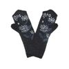 MITTENS for women double with hand embroidery