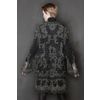 Снежинка / Snowflake / Lace cloak with floral-floral ornament