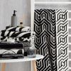 Этель / Ornament black terry towel, 100x150 cm, 100% cotton, 420 g / m2