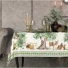 Этель / Olivia table set, tablecloth 220x150 cm, napkin. 40x40 cm-12pcs, 100% chl