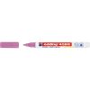 EDDING / Edding / Pennarello a gesso, punta tonda, 1 - 2 mm Rosa metallizzato