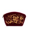 Торжокские золотошвеи / Velvet cosmetic bag "Romance"