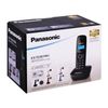 PANASONIC KX-TG1611RUH cordless telephone, memory of 50 numbers, caller ID, repeat, clock / alarm clock, gray