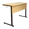 Table-party apprentice 2-seater unregulated, 760 x1200 x500 mm, height 6, color beech